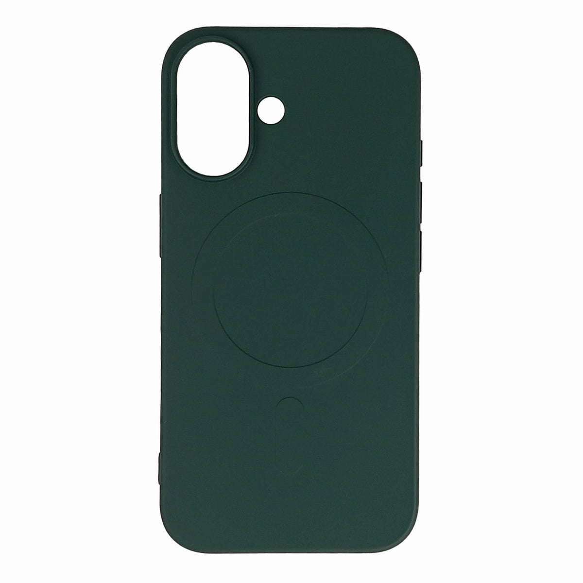Husa Liquid Silicone cu Magsafe pentru iPhone 16e / 17e - Verde