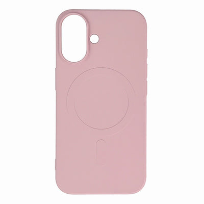 Husa Liquid Silicone cu Magsafe pentru iPhone 16e / 17e - Roz