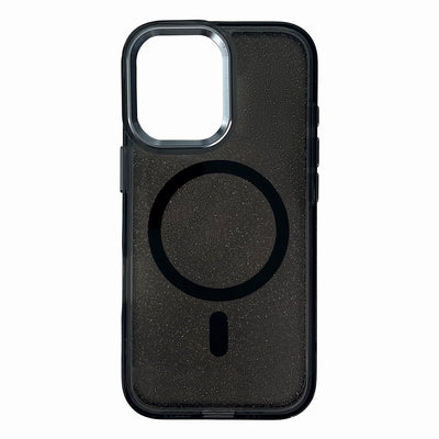 Husa Glitter cu Magsafe pentru Samsung Galaxy A26 5G - Negru