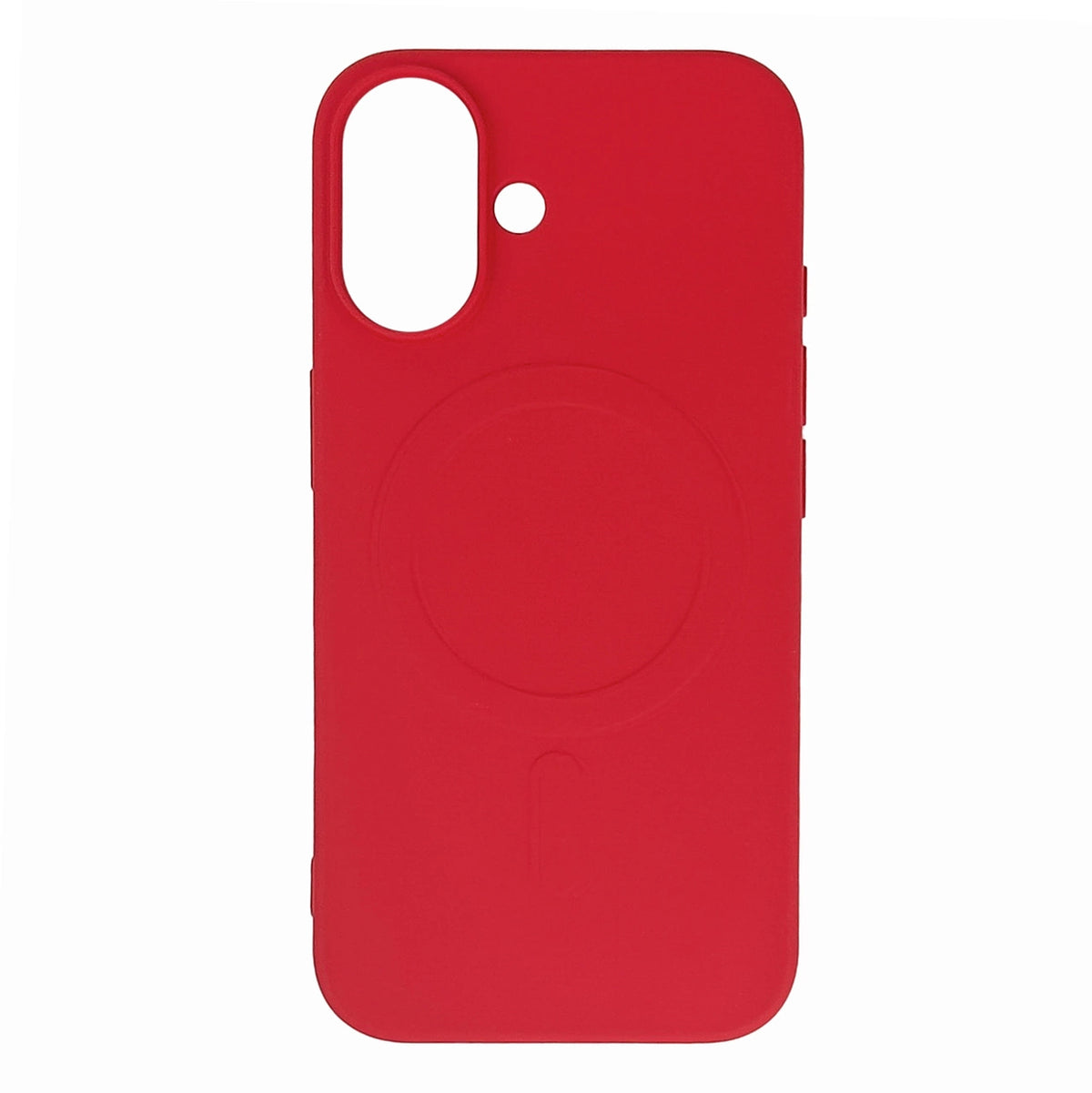 Husa Liquid Silicone cu Magsafe pentru Samsung Galaxy S25 Edge - Rosu