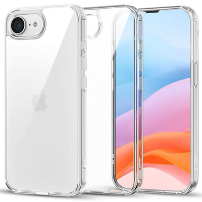 Husa Tech-protect Flexair Hybrid pentru iPhone 16e / 17e - Transparent