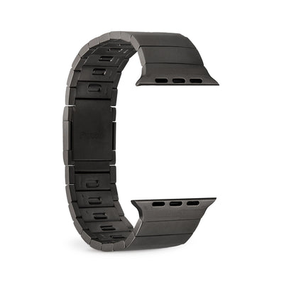 Curea Puro Titan Stainless Steel Apple Watch Band 42/44/45/49mm - Negru