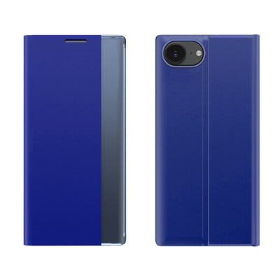 Husa New Sleep cu A Flap And Stand pentru iPhone 16e / 17e - Albastru