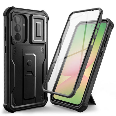 Husa Tech-protect Kevlar Cam+ pentru Samsung Galaxy A56 5G - Negru