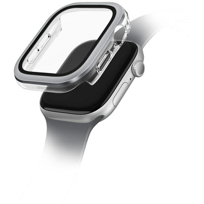 Folie Uniq Voute sticla Husa pentru Apple Watch 10 42 Mm - Argintiu