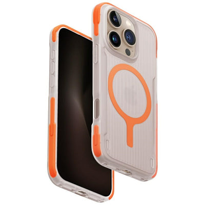 Husa Uniq Combat Active Magclick Charging pentru iPhone 16 Pro - Portocaliu