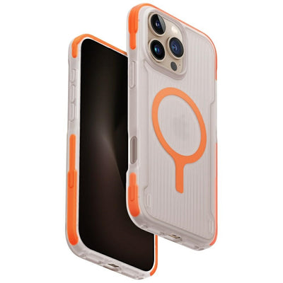 Husa Uniq Combat Active Magclick Charging pentru iPhone 16 Pro Max - Portocaliu