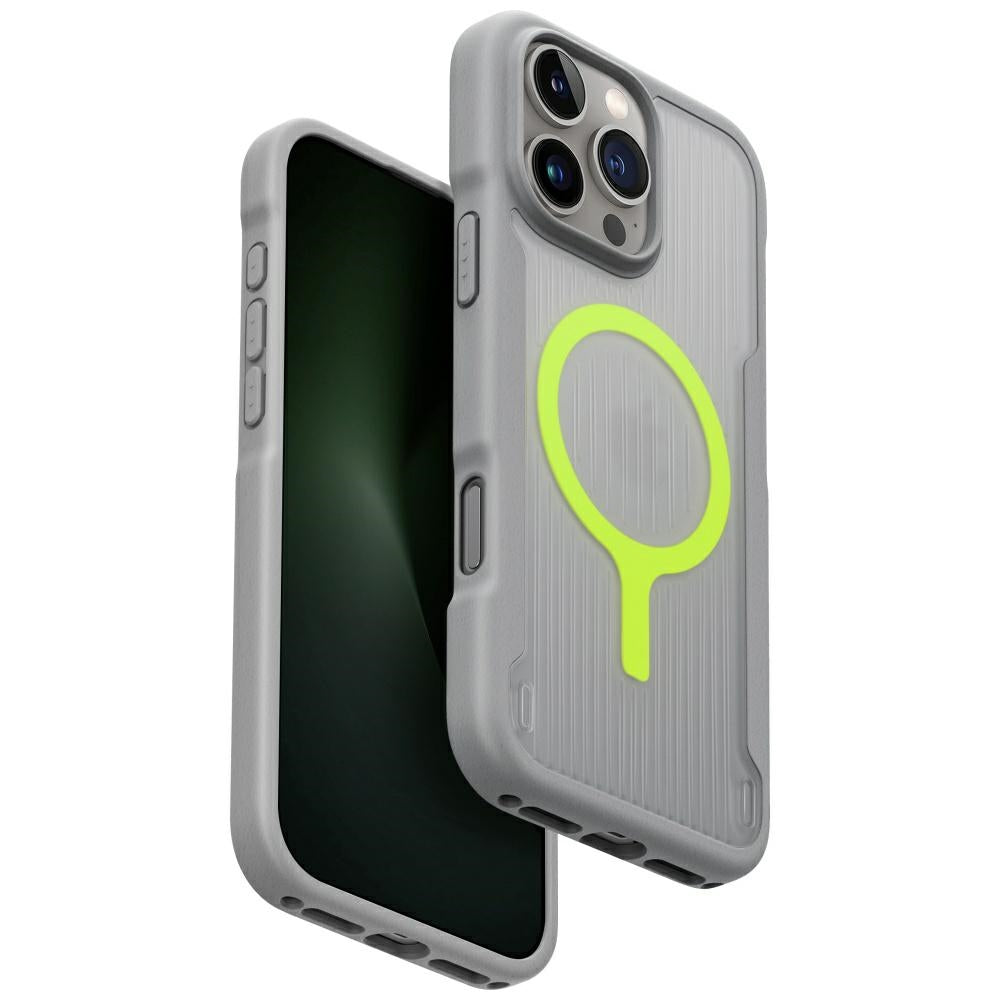 Husa Uniq Combat Active Magclick Charging pentru iPhone 16 Pro Max - Gri