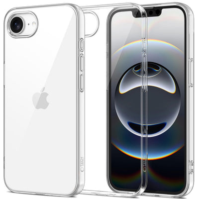 Husa Tech-protect Flexair pentru iPhone 16e / 17e - Transparent