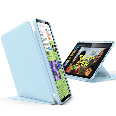 Husa ESR Flip Hybrid pentru iPad Air 13" (2024/2025/2026) - Albastru