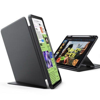Husa ESR Flip Hybrid pentru iPad Air 13" (2024/2025/2026) - Negru