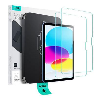 Folie ESR Ultrafit sticla 2-pack pentru iPad 10.9" 2022 (10th Gen.) / 11" 2025 (11th Gen.)
