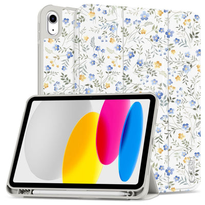 Husa Tech-protect SC Pen pentru iPad 10.9" 2022 (10th Gen.) / 11" 2025 (11th Gen.) - Daisies cu Leaves