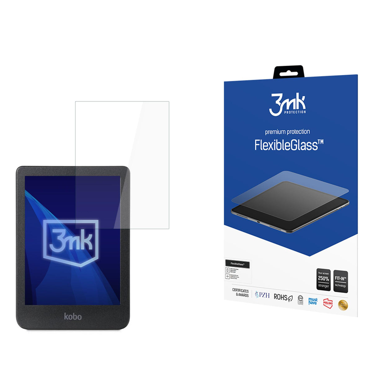 Folie 3mk Flexibleglass Hybrid Glass pentru Kobo Clara Colour 6