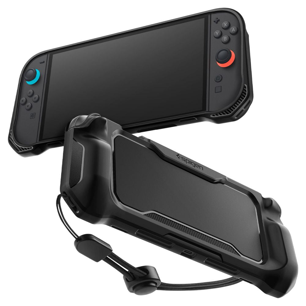 Husa Spigen Rugged Armor pentru Nintendo Switch 2 - Matte Negru