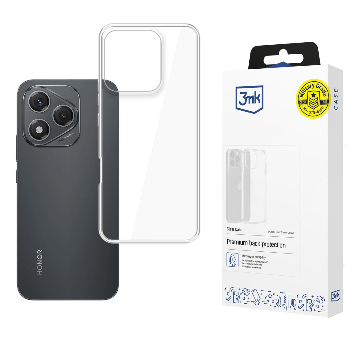 Husa 3mk Transparent pentru Honor 400 Lite - Transparent
