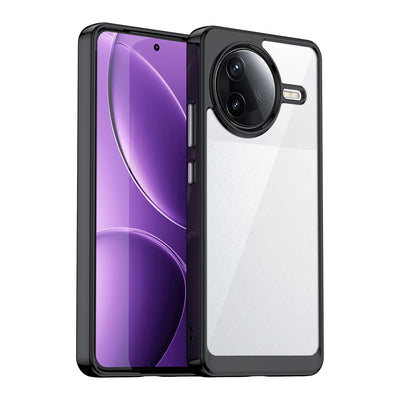 Husa Outer Space cu Gel Frame pentru Xiaomi Poco F7 Ultra - Negru