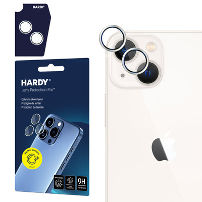 Folie 3mk Hardy Lens Protection Pro Glass pentru Apple iPhone 13 Mini / 13 - Argintiu