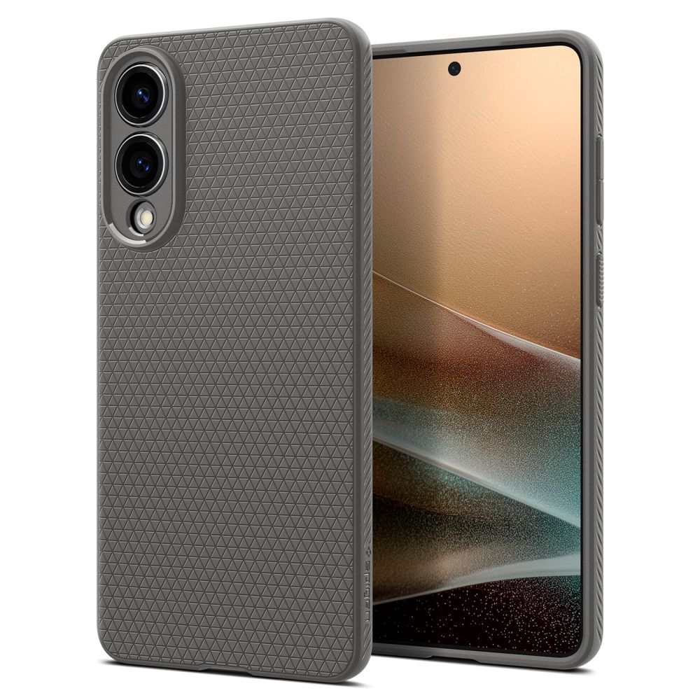 Husa Spigen Liquid Air pentru Samsung Galaxy S25 Edge - Gri