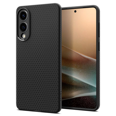 Husa Spigen Liquid Air pentru Samsung Galaxy S25 Edge - Negru
