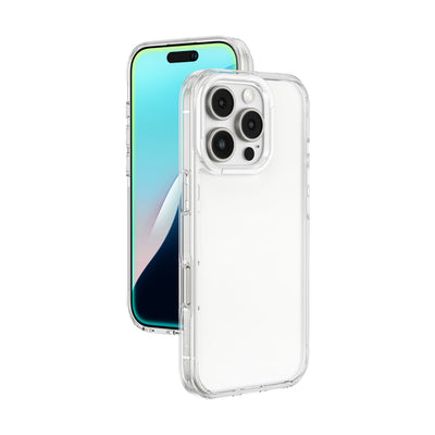 Husa Amazingthing Minimal pentru iPhone 16 Pro Silicone - Transparent