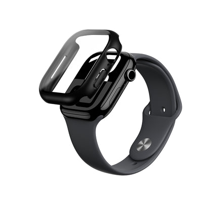 Husa Amazingthing Radix Glass pentru Apple Watch 46mm – Negru