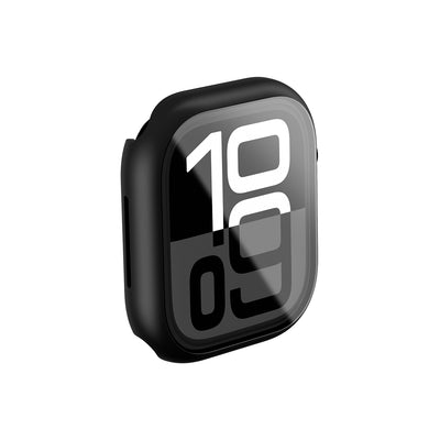 Husa Amazingthing Radix Glass pentru Apple Watch 42mm - Negru