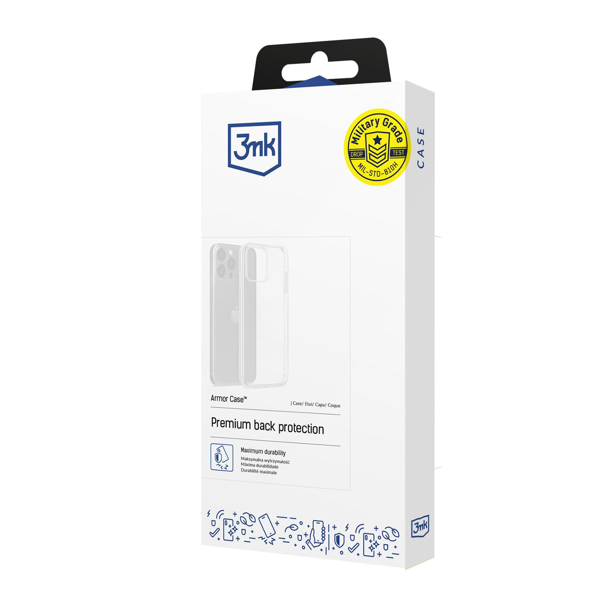 Husa 3mk Armor pentru Apple iPhone 17 Pro - Transparent