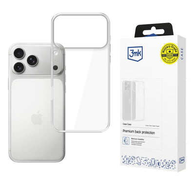 Husa 3mk Transparent pentru Apple iPhone 17 Pro Max - Transparent