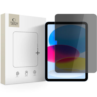 Folie Tech-protect Glass Spy+ Privacy Glass pentru iPad 10.9” 2022 / iPad 11” 2025