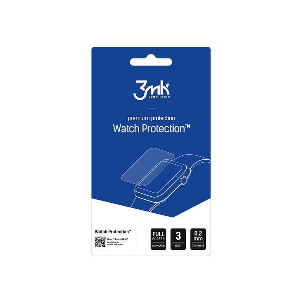 Folie Smartwatch protectie Glass 3mk Watch Protection Flexibleglass pentru Huawei Watch Fit 4 Pro