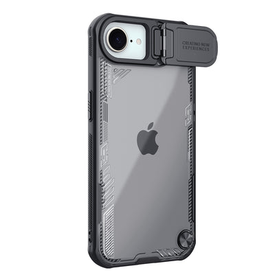 Husa Nillkin Iceblade Prop cu Lens Cover And Stand pentru iPhone 16e / 17e - Negru