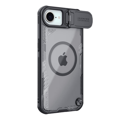 Husa Nillkin Iceblade Prop Magnetic cu Lens Cover And Stand pentru iPhone 16e / 17e - Negru