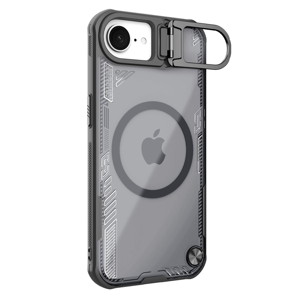 Husa Nillkin Iceblade Prop Magnetic cu Stand pentru iPhone 16e / 17e - Negru