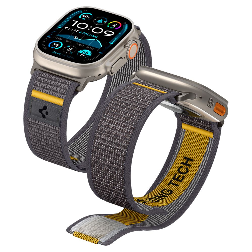 Curea Spigen Athlex Air pentru Apple Watch 44 / 45 / 46 / 49 Mm - Gri