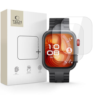 Folie Tech-protect Glass Fit+ 2-pack sticla pentru Huawei Watch Fit 4 Pro - Transparent