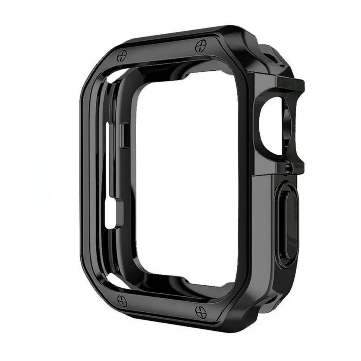 Husa Soft Strong Watch pentru Apple Watch 42 Mm (Series 10) - Negru