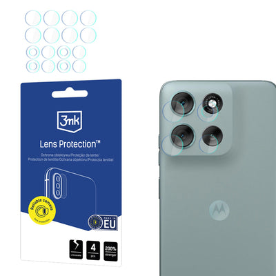 Folie 3mk Lens Protection Hybrid Glass pentru Camera Lens On Motorola Moto G56