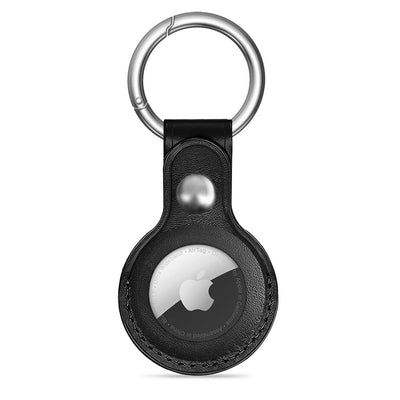 Husa Tech-protect Naturalfit pentru Apple AirTag 1/2 - Negru