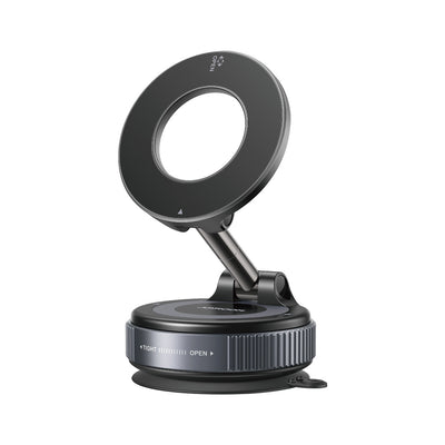 Suport auto Joyroom Magnetic Compatible cu Magsafe pentru Dashboard - Gri inchis