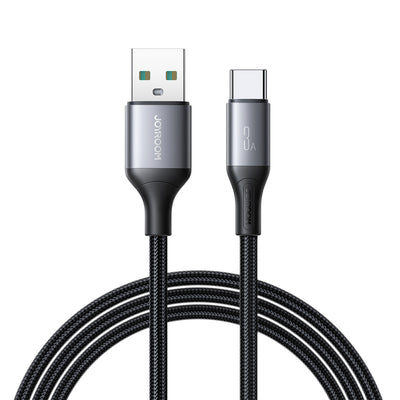 Cablu Joyroom S-a28 Flash Series 3A Usb-a - Usb-c 1m - Negru