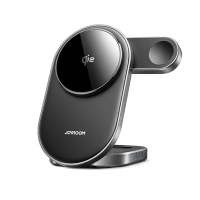 Incarcator Joyroom Qi 3-in-1 Wireless Inductive - Negru
