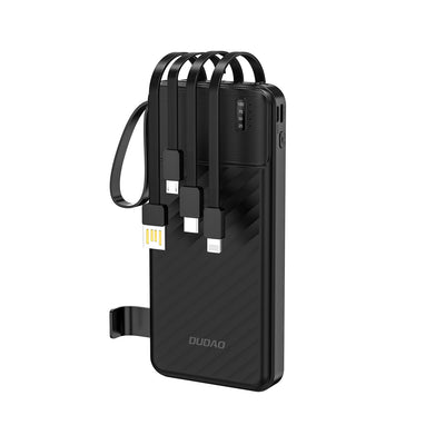 Cablu Dudao K11 10000mAh Acumulator extern cu Built-in - Negru