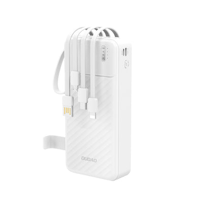 Cablu Dudao K11 Pro 20000mAh Acumulator extern cu Built-in - Alb