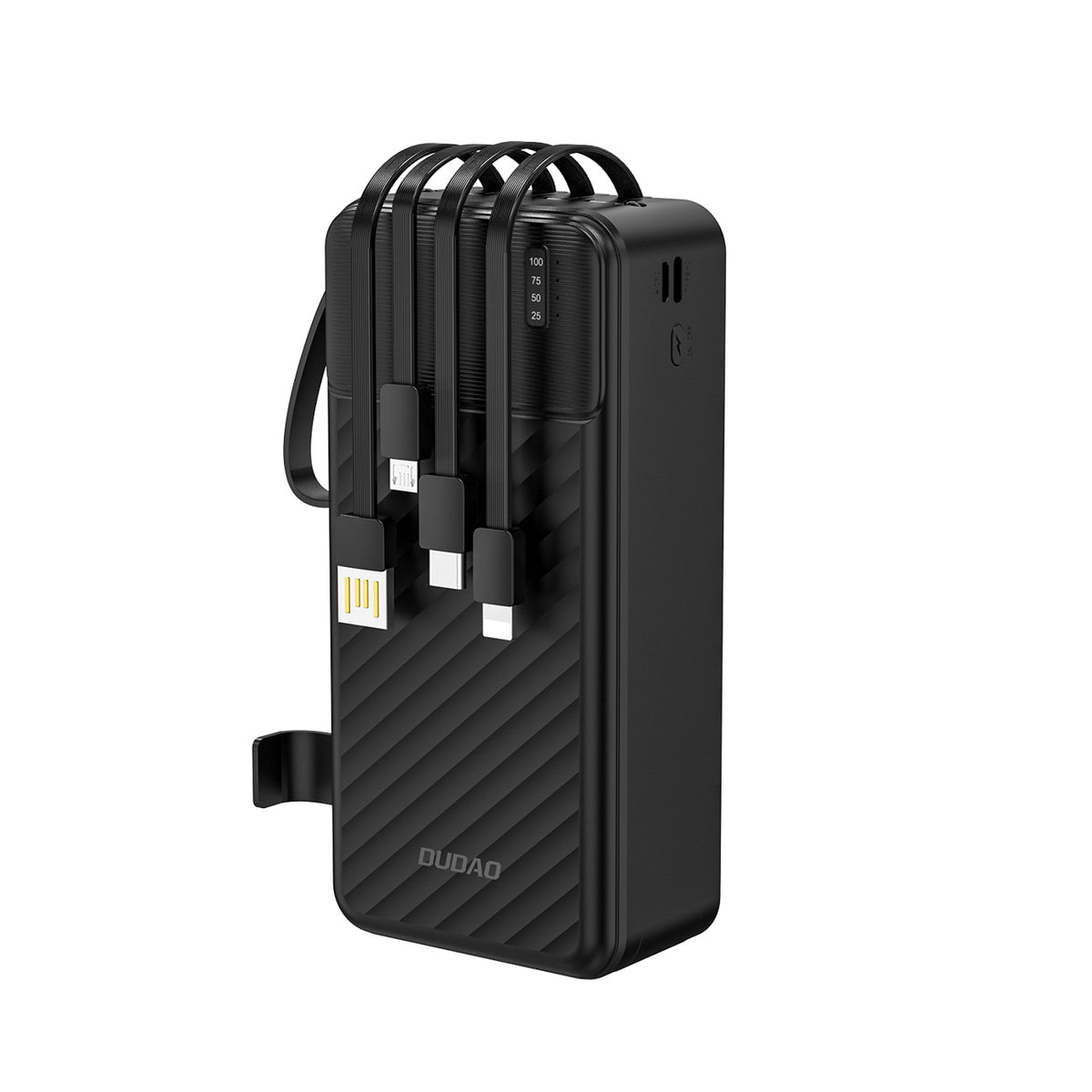 Cablu Dudao K11 Max 30000mAh Acumulator extern cu Built-in - Negru
