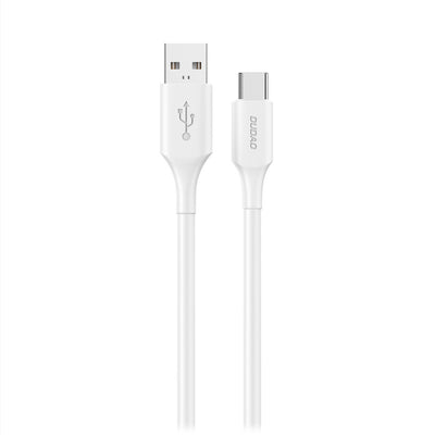Cablu Dudao L2st Usb-a - Usb-c 6A 1.2m - Alb