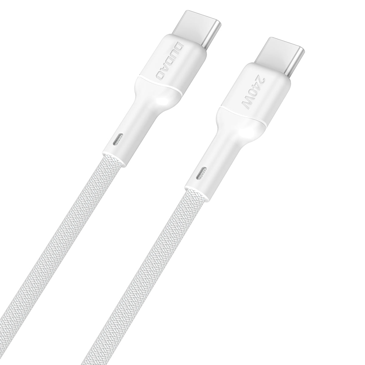 Cablu Dudao L9C Max 240W PD Usb-c - Usb-c 1.2m - Alb