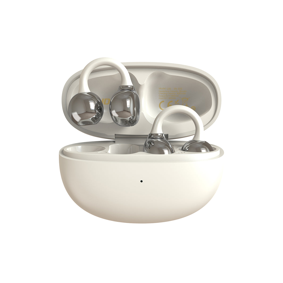 Casti Dudao U20 TWS Bluetooth Wireless - Alb