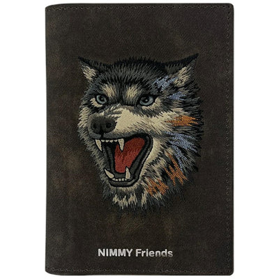 Husa Nimmy Raptor Wolf Passport/Wallet - Maro