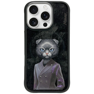 Husa Nimmy Magnetic Fashion Cute Pet Magsafe pentru iPhone 16 Pro Max - Negru